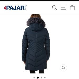 PAJAR Queens navy/silver jacket size M